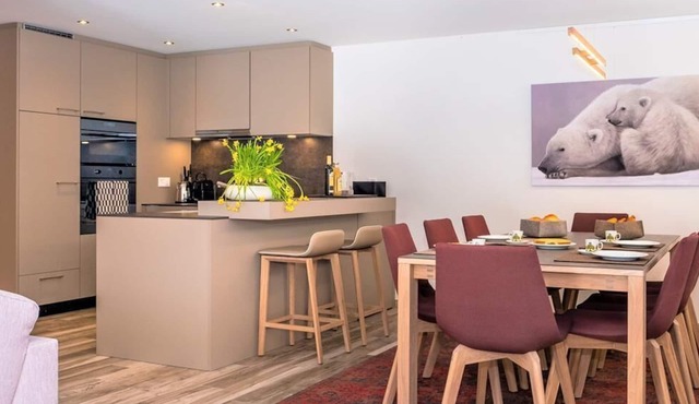 Luxury Apartment, 2 Bedroom Chalet Rahas A Grimentz - By Mrs Miggins