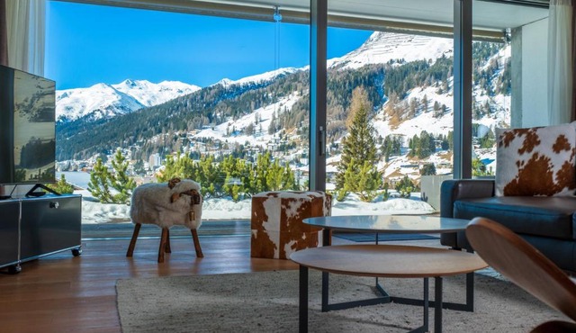 Luxury Davos Apartment for 4 - Panorama Terrace & 5 Star Hotel Spa
