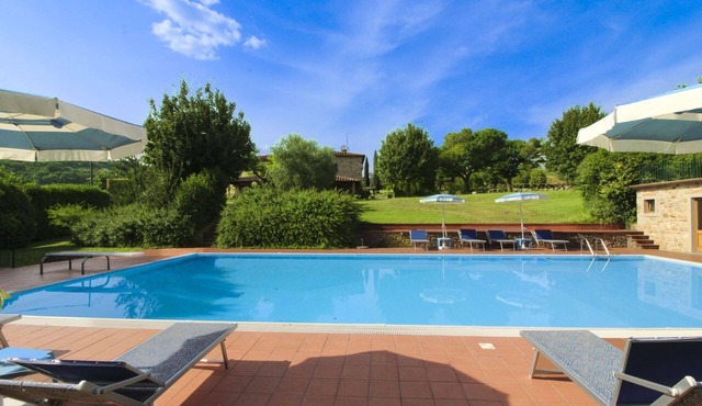 Luxury villa with private pool, outdoor Jacuzzi, billiard room and air conditioning, situated at the