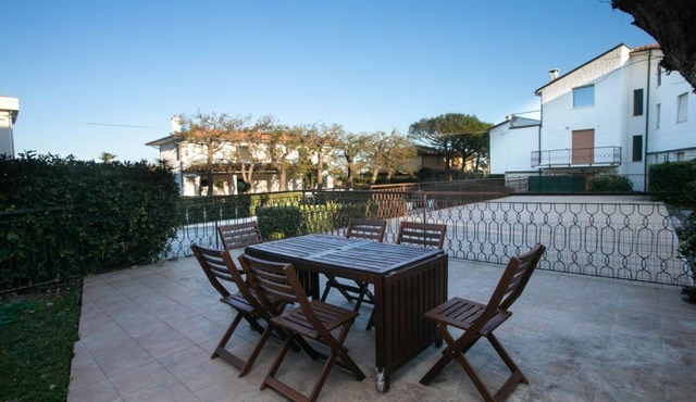 M084 - Marcelli, three-room apartment with garden at Residence MareVerde in Marcelli