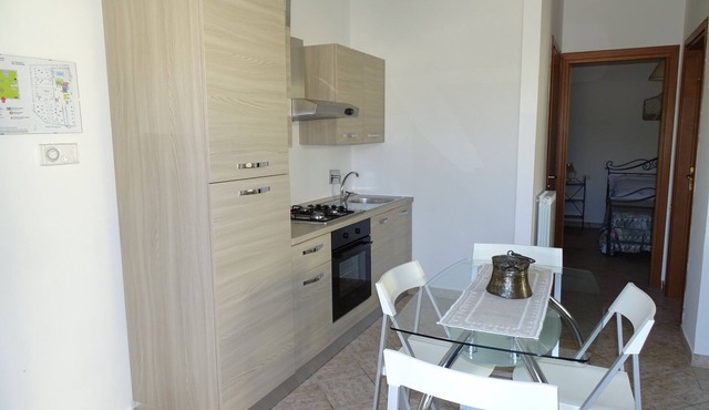 Menta apartment in a holiday home with park and swimming pool