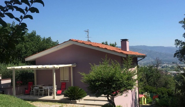 Newly built villa immersed in the oak, pine and strawberry tree woods in Montecarlo