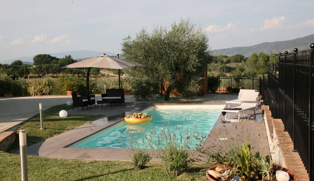 nice villa with private pool in Tuscany