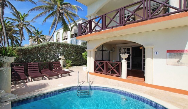 Oceanfront 2-bed Apt with Pool near Surfing - Rosalie #2 in Atlantic Shores