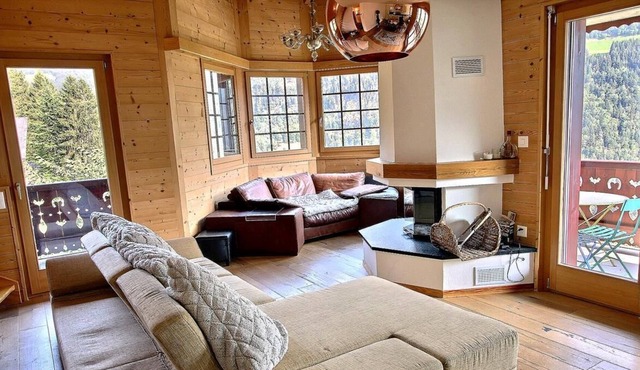 Quiet, near the village and the free shuttle stop for the cableway, 3 bedrooms, wifi and parking spa
