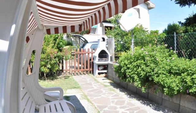 Small town house with garden