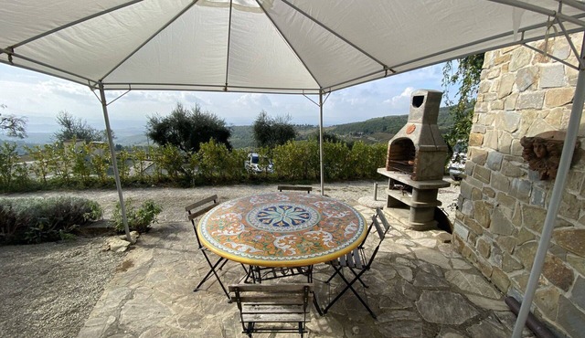 Stunning private villa for 4 guests with WIFI, A/C, TV, terrace, pets allowed and panoramic view