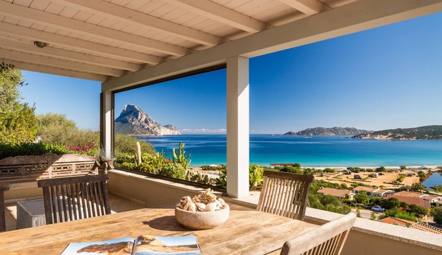 Stunning view near the beach with large panoramic veranda MOLARA house