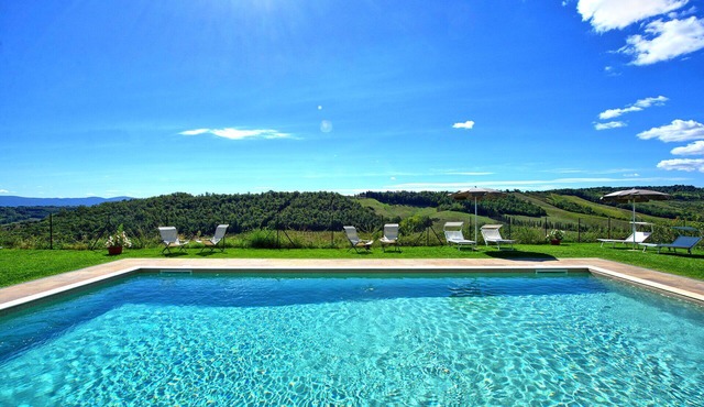 Villa, Montauto - Vacation Villa with pool close to San Gimignano