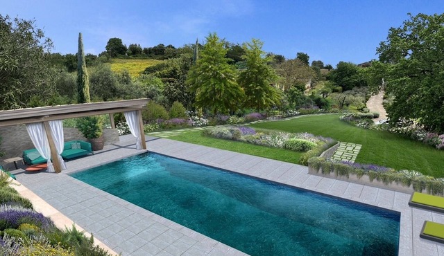 Villa w/beautiful garden 30 min drive from the center of Rome