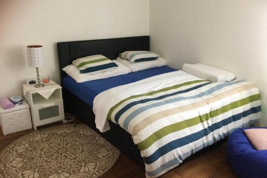 Dietikon District House | Chambre spacieuse et confortable avec écran plat