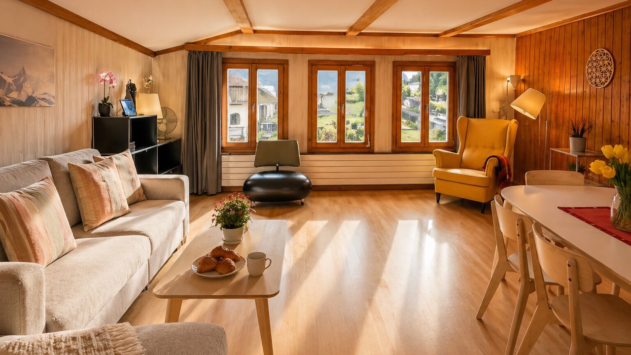 Photo of Livingroom in Central Interlaken