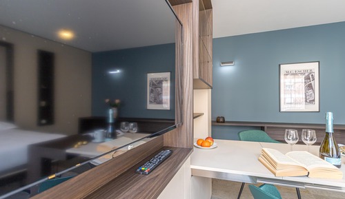 Family Studio, Balcony (ICON H Lugano 208 Suite Micro-Living)