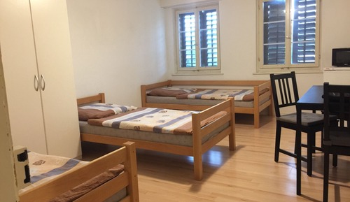 Basic Quadruple Room, Shared Bathroom