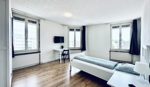 Einzelzimmer mit Allgemeinbad