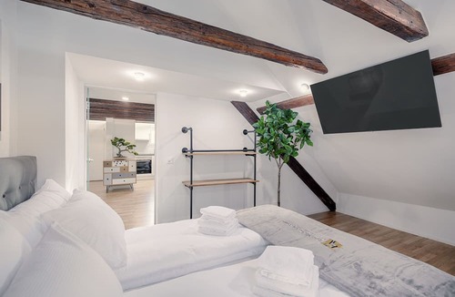 St. Gallen Apartment | VISIMO Apartments St Georgen-Strasse St Gallen - Design City Nature
