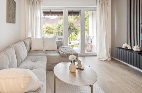 Baden Apartment | HAVN - Grand Residence mit Balkon,Kino und kostenfreiem Parkplatz