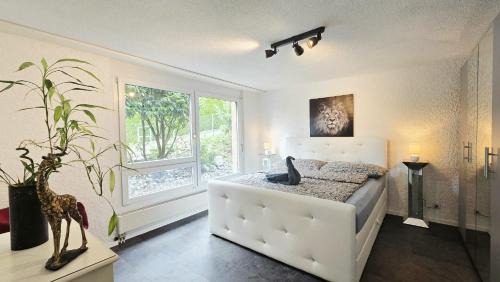 Thun Apartment | Well Zone Oase Thun-Private Pool-Garden-Sauna-Gym
