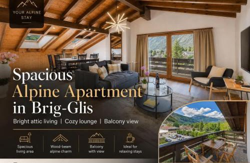 Gamsen Apartment | Spacious apartment in Brig-Glis