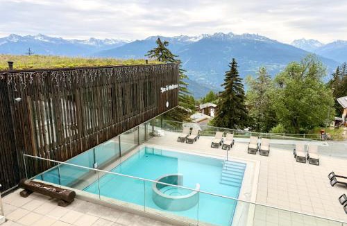 Anzere Ski Chalet | Chalet L'Arzette à Anzère à 2 pas du centre avec magnifique vue sur les montagnes
