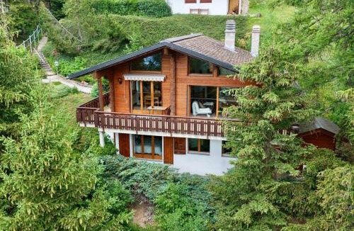 Anzere Ski Chalet | Chalet L'Arzette à Anzère à 2 pas du centre avec magnifique vue sur les montagnes