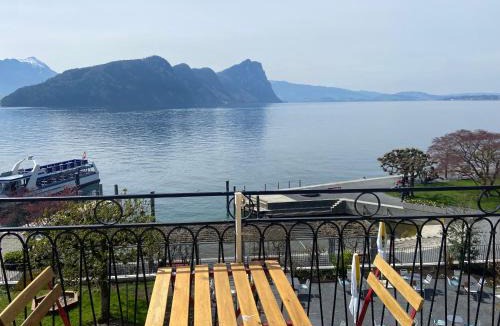 Vitznau Bed & Breakfast | BnB Villa Kapellmatt - Seezugang, Bio-Frühstück, SUP am Rigi