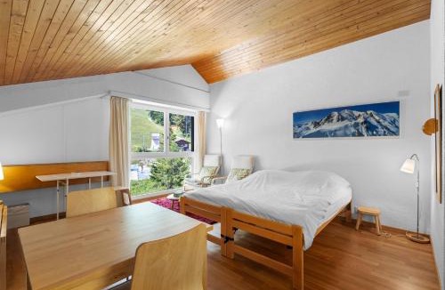 Anzere Apartment | Saturne 603 sur la place du Village a Anzere