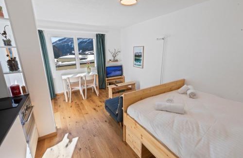 Leukerbad Apartment | Studio cosy à 5 min à pied des bains avec parking