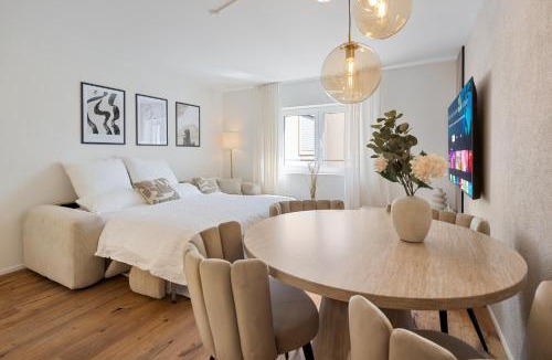 Glattbrugg Apartment | HAVN - Urban Riverside Apartment with cinema, airport and free parking