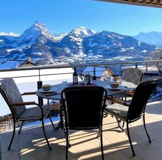 Amden Apartment | Apartment Panoramablick