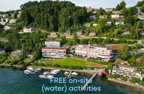 Lucerne Hotel | HERMITAGE Lake Lucerne - Beach Club & Lifestyle Hotel