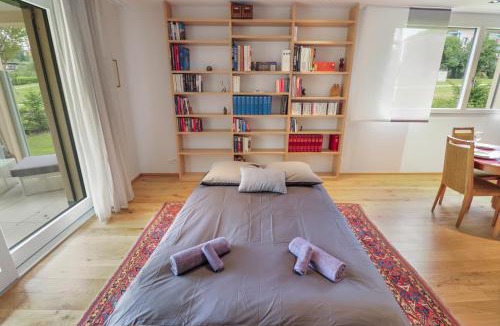 Villars-sur-Glane Apartment | Appartement élégant avec terrasse privée