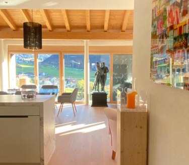 Klosters Dorf Apartment | Klosters/Davos - topfloor luxury apartment with extraordinary views