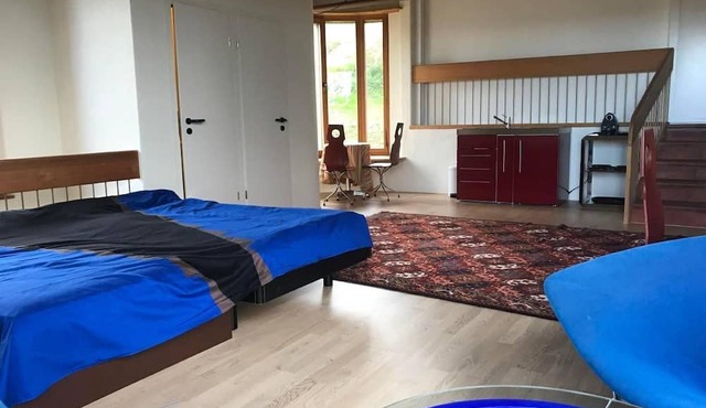 Studio flat sunehus.ch with hot tub