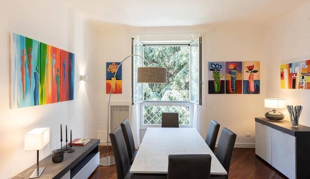 Ponte Milvio apartment