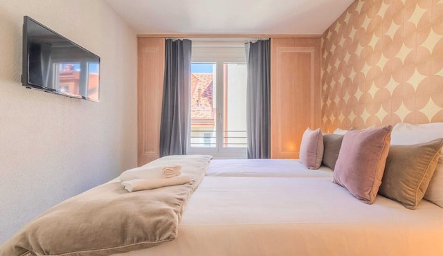 Cosy and modern flat - AC- 1BR-4P- Geneva