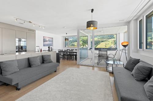 Two bedroom apartment with Pilatus view near Lucerne