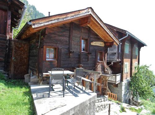 wooden chalet in Betten near the Aletsch Arena